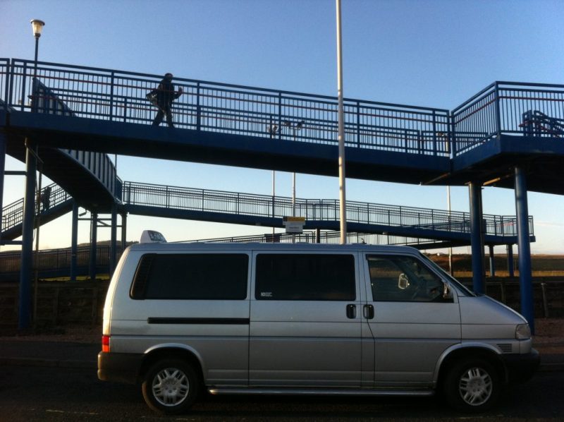 Taxi at Leuchars Station